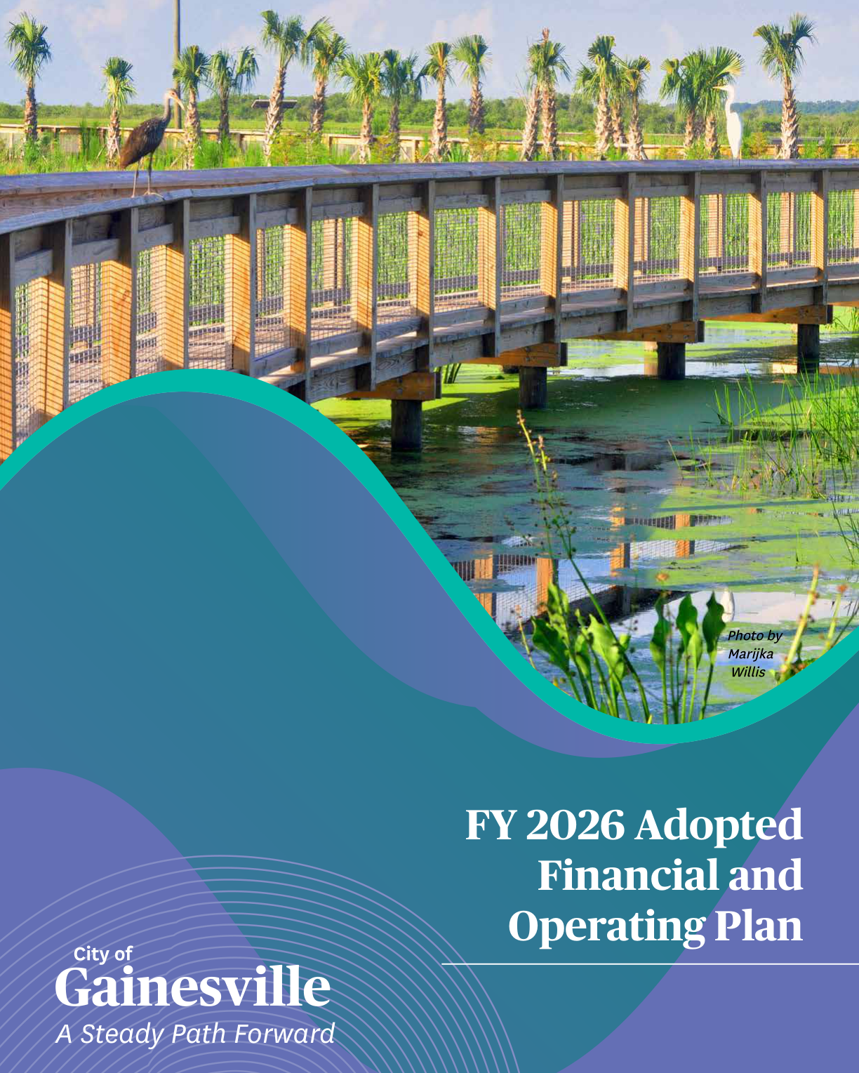 FY 2026 Adopted Financial and Operating Plan cover